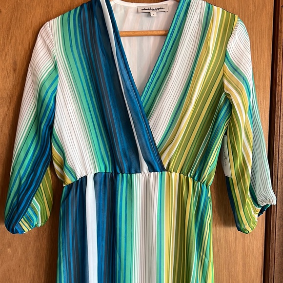 BRAND NEW Shabby Apple Jessamine Stripped Maxi Dress. - Picture 4 of 15